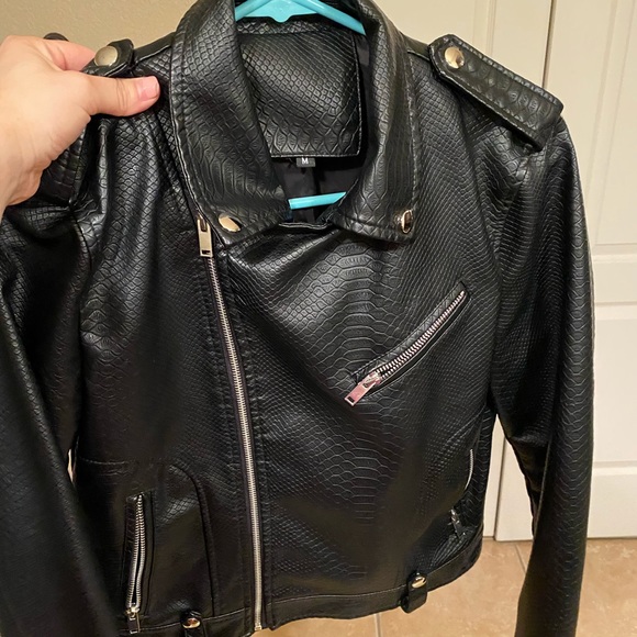 SHEIN Jackets & Blazers - NWOT biker cute jacket from Shein